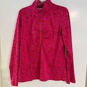 Altheta quarter zip long sleeve top size XL